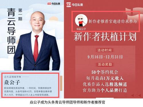 头条青云导师,新媒体时代下的内容创作与传播之道