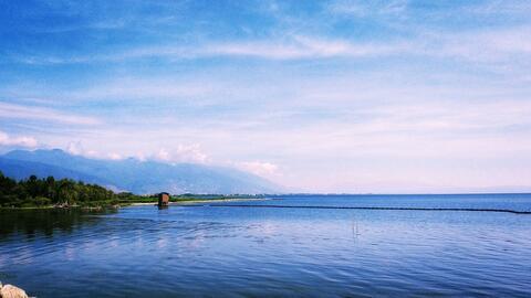 洱海天空之镜网红拍照,捕捉云端美景的网红打卡胜地
