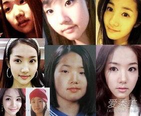 明星不整容,明星们的自然之美