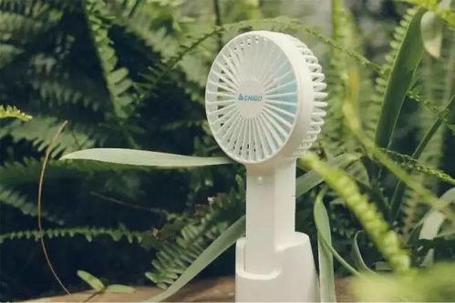 明星手持电风扇,手持电风扇下的时尚风采