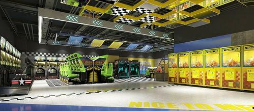 电玩城网红墙设计,潮流元素与互动体验的完美融合